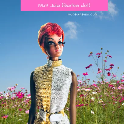 1969 Talking Julia Barbie doll