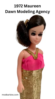 Maureen from 1972 Dawn doll Modeling Agency