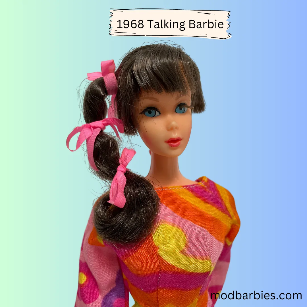 1968 Talking Barbie doll
