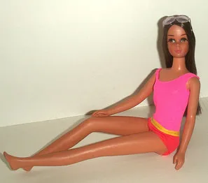 Japanese Sun Sun Malibu Francie doll / www.modbarbies.com