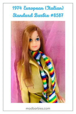 1974 Standard European Barbie doll