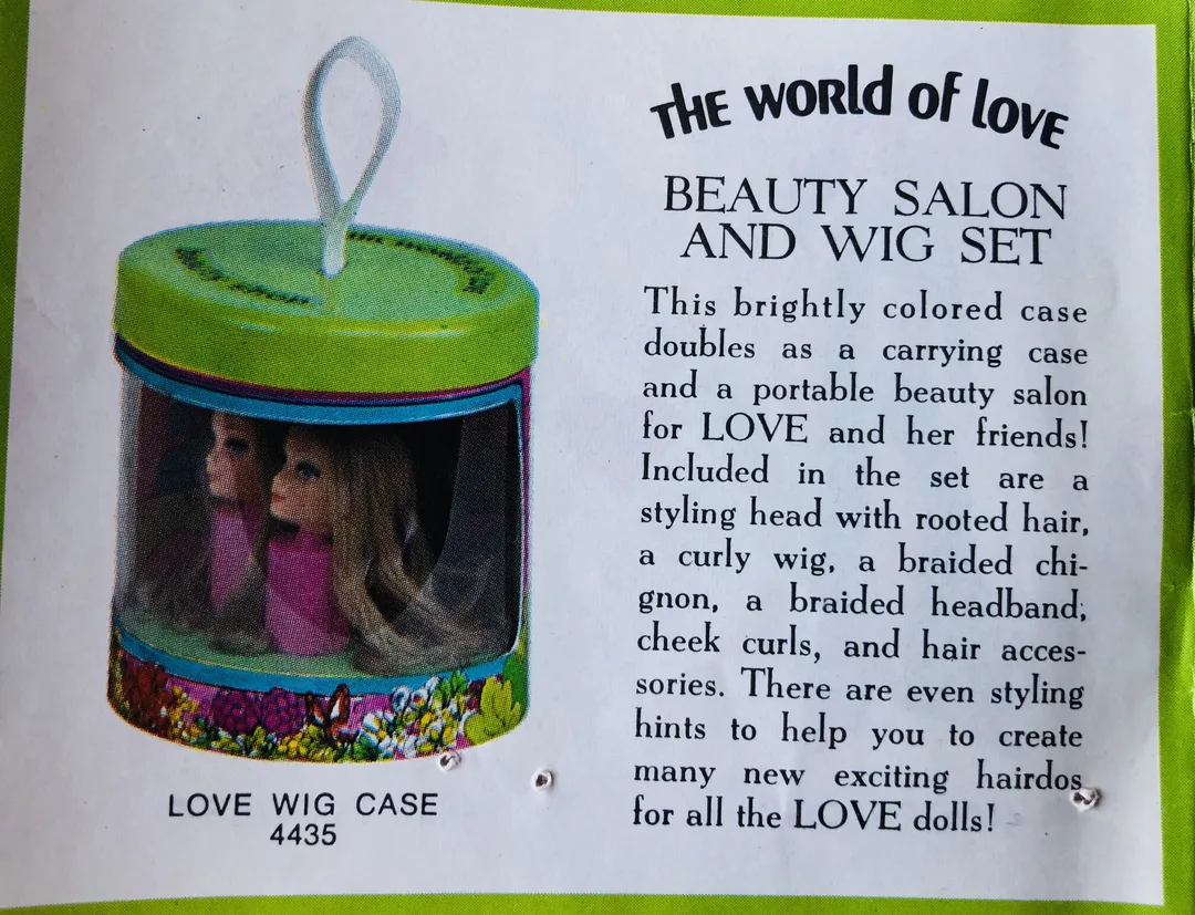 World of Love beauty salon and wig set