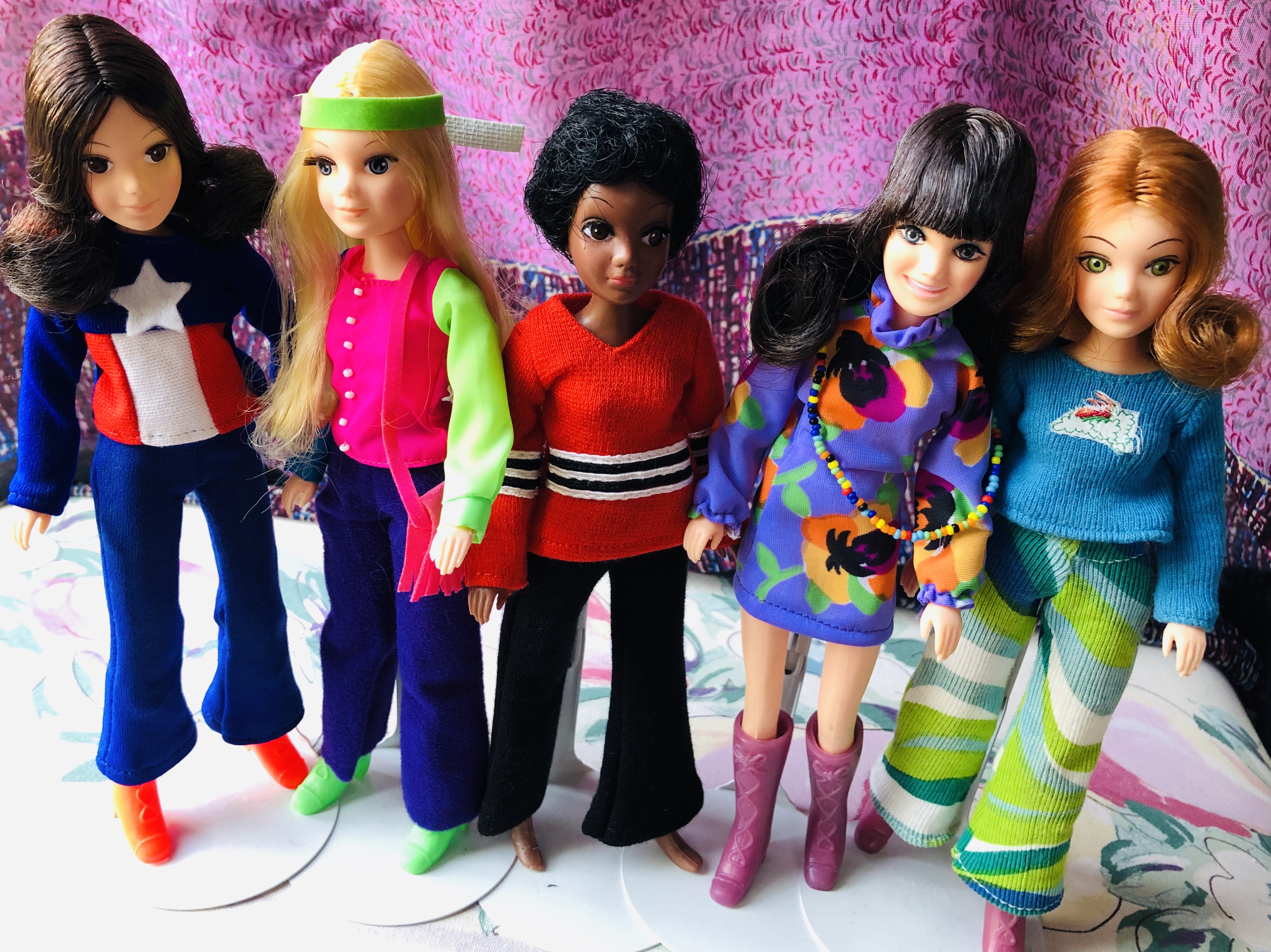 World of Love dolls: Peace, Love, Soul, Music, Flower