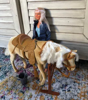 Dusty's horse Nugget