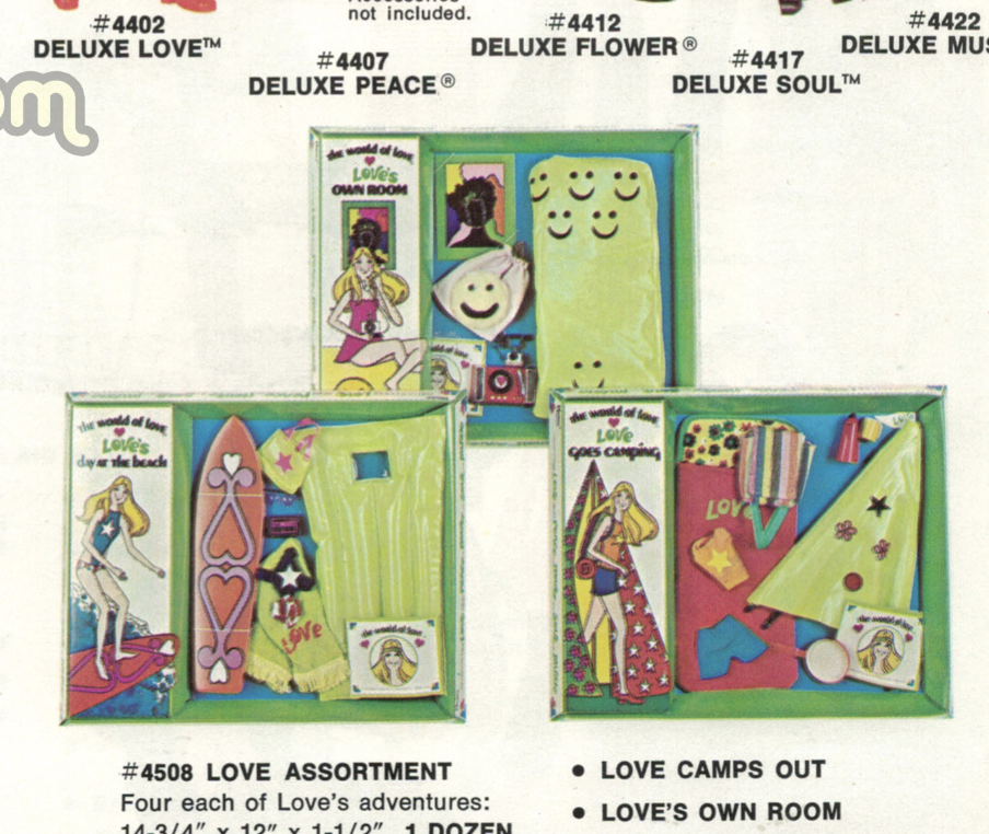 World of Love doll room accessories