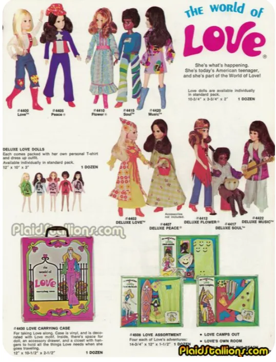 Hasbro World of Love ad 1971