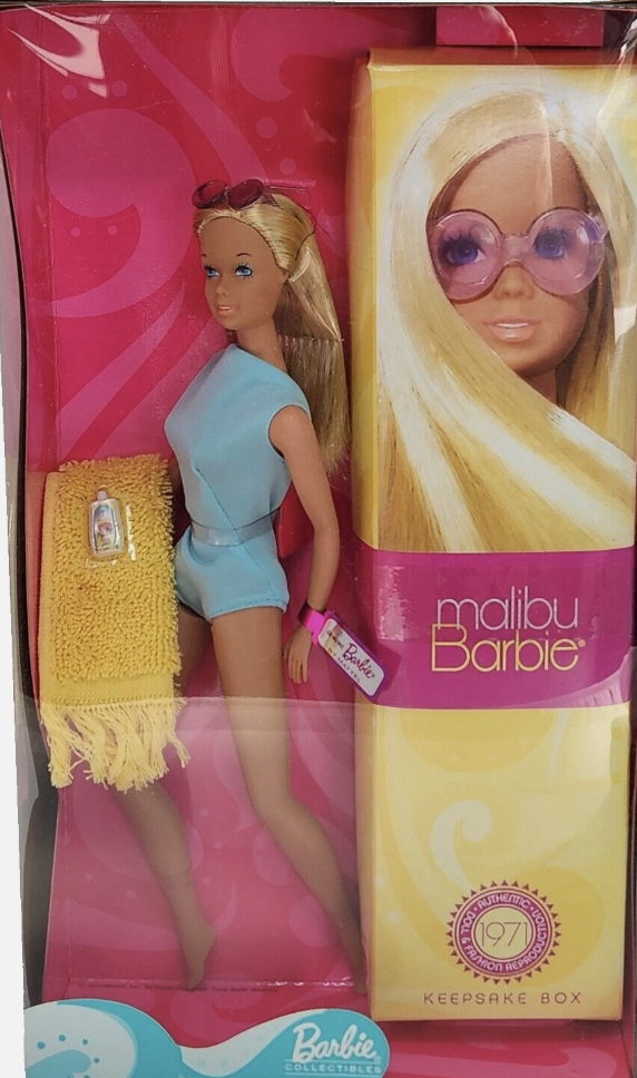 2002 Reproduction of Malibu Barbie