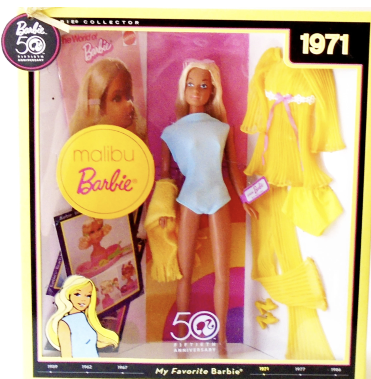 2008/2009 Malibu Barbie Reproduction (50th anniversary)