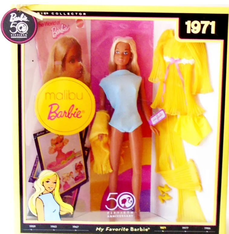 2008/2009 Malibu Barbie Reproduction (50th anniversary)