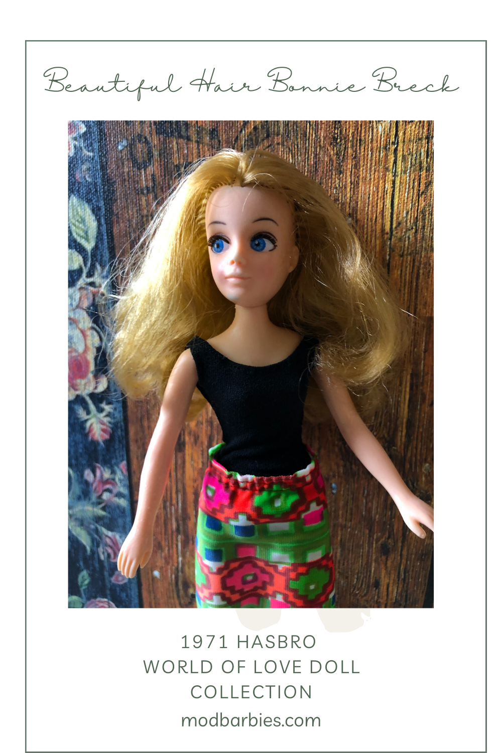 1971 World of Love doll named Beautiful Hair Bonnie Breck