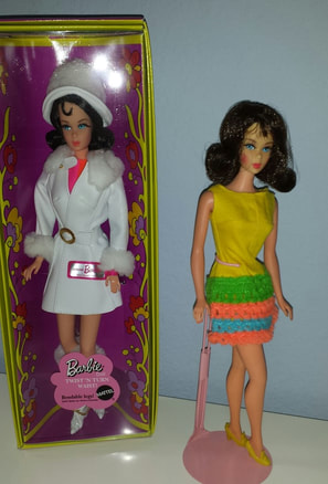 vintage Twist n Turn Barbie and reproduction / www.modbarbies.com
