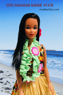 Barbie Custom made MOD Orange Yellow stripe skirt and blouse set No doll 