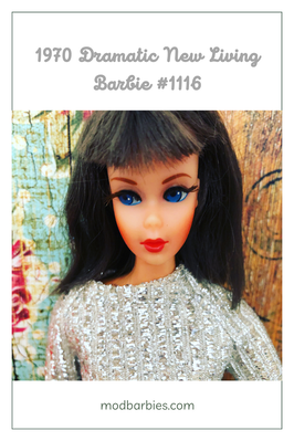 1970 Dramatic New Living Barbie doll