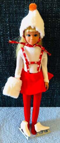 Barbie Skipper Growing up Doll Vintage 1974 Mattel #7259 Complete