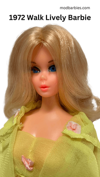 1972 Walk Lively Barbie